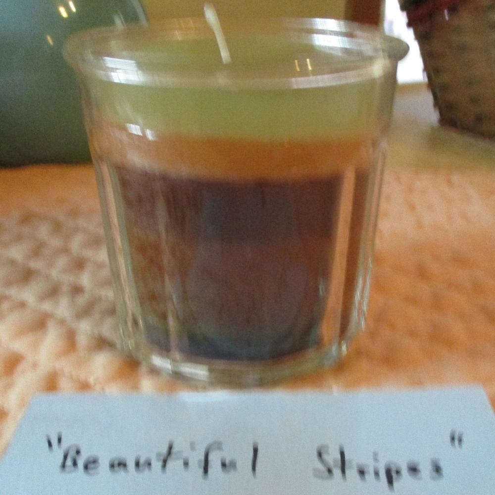 Candle "Beautiful Stripes" Multi Scented